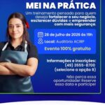 Capinzal promove treinamento gratuito “MEI na Prática” no dia 28 de julho